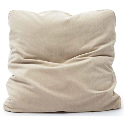 Tipsy Taupe Fabric 24" Square Floppy Pillow Vision