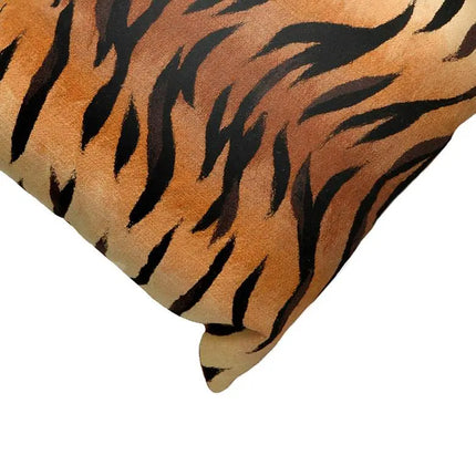 Trans-Ocean Visions I Tiger Brown 20" Square Throw Pillow Vision