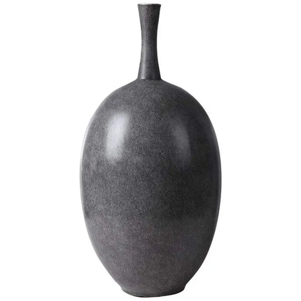 Uttermost Riordan Black and White Ceramic Vases Set of 2 Uttermost