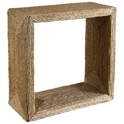 Uttermost Rora 22" Wide Banana Plant Square Accent Table