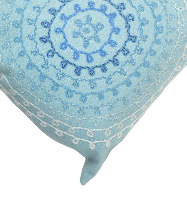 Visions II Ombre Threads Aqua 20" x 12" Lumbar Throw Pillow Vision