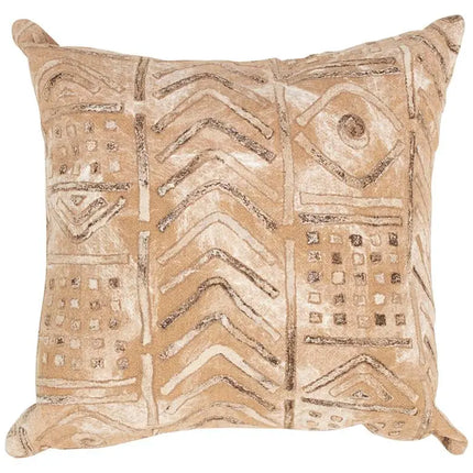 Visions III Bambara Beige 20" Square Indoor-Outdoor Pillow Vision