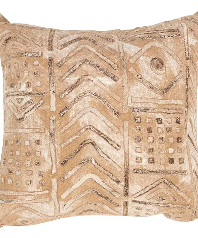 Visions III Bambara Beige 20" Square Indoor-Outdoor Pillow Vision