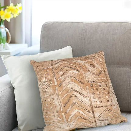 Visions III Bambara Beige 20" Square Indoor-Outdoor Pillow Vision