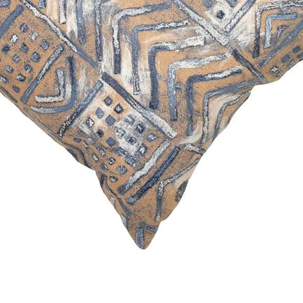 Visions III Bambara Indigo 20" Square Indoor-Outdoor Pillow Vision