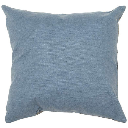 Visions III Bambara Indigo 20" Square Indoor-Outdoor Pillow Vision