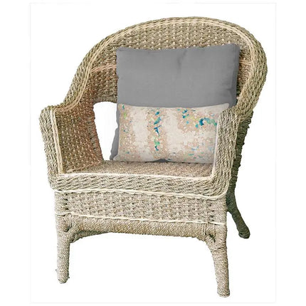 Visions III Elements Blue 20" x 12" Indoor-Outdoor Pillow Vision