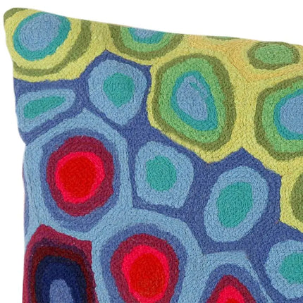 Visions III Pop Swirl Red 20" x 12" Indoor-Outdoor Pillow Vision