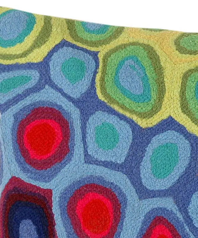 Visions III Pop Swirl Red 20" x 12" Indoor-Outdoor Pillow Vision