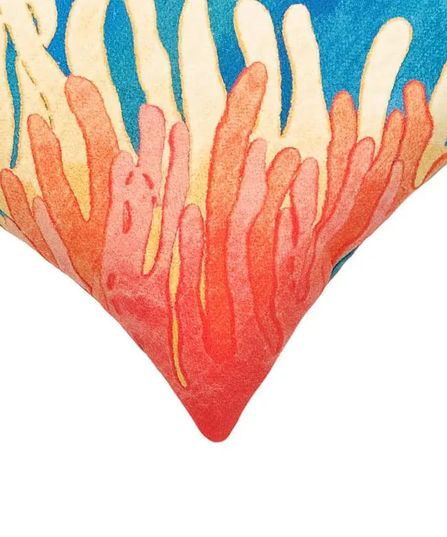 Visions III Reef and Fish 20" x 12" Indoor-Outdoor Pillow Vision