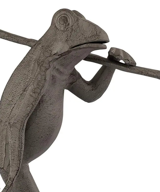 Walking Frog Lantern 17 1/2" High Verdigris Outdoor Statue Quoizel