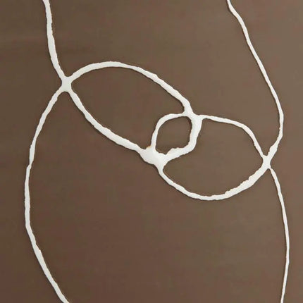 Zulu 13" High Matte Brown Decorative Vase Dahlia Studios